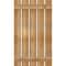 Ekena Millwork Spaced Board-n-Batten Shutters, Rough Sawn Western Red Cedar, 28 7/8W x 50H, PR RBS06S29X050RWR - alternate 3